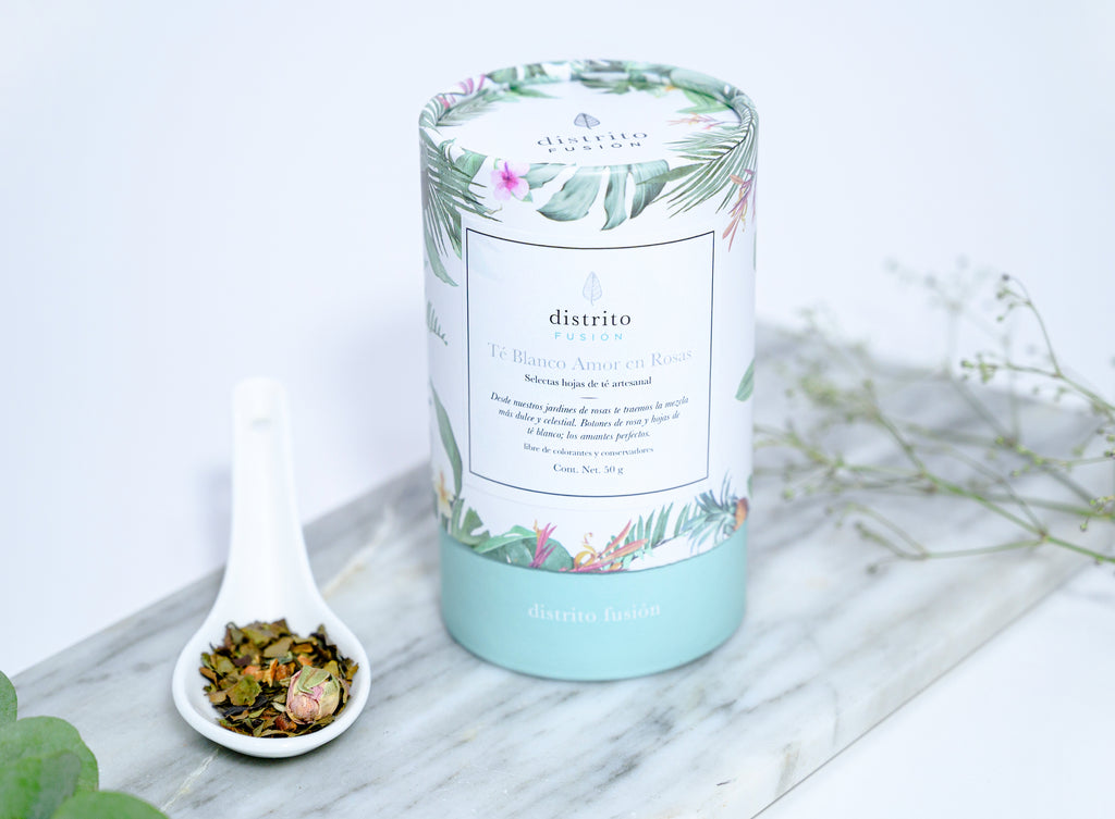 Té Blanco Amor en Rosas